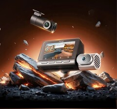 Kamera samochodowa 70mai 4K T800 oferuje podwójne nagrywanie 4k dla widoku z przodu i z tyłu (źródło obrazu: 70mai)