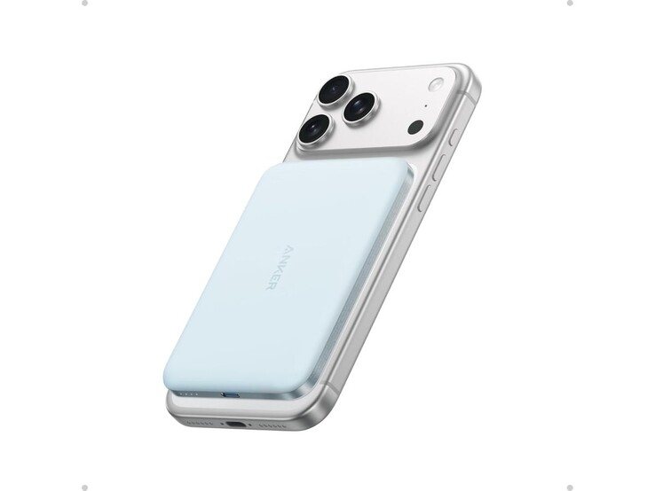 Anker Nano Power Bank (5K, MagGo, Slim) w kolorze niebieskim