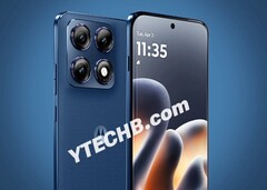 Motorola Edge 70 Pro będzie dostępna w wielu kolorach, w tym niebieskim.