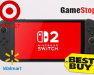 Strony internetowe sprzedawców detalicznych pogrążyły się w chaosie od północy czasu wschodniego (Źródło obrazu: Nintendo, różni inni sprzedawcy detaliczni [Zobacz źródła])