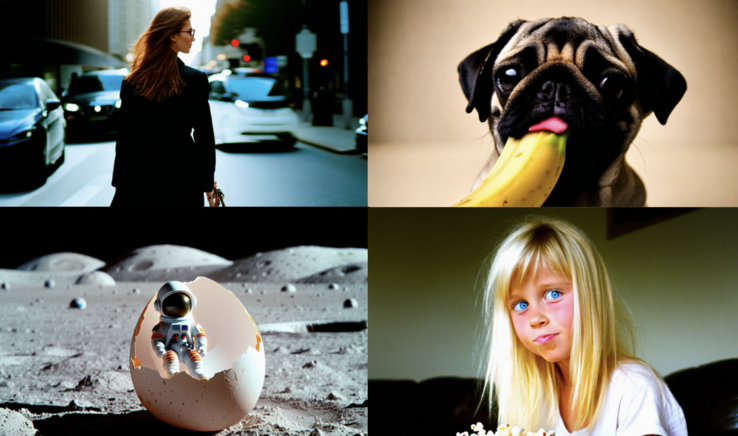 Próbka obrazów AI stworzonych przez Stable Diffusion (źródło obrazu: David Devey)