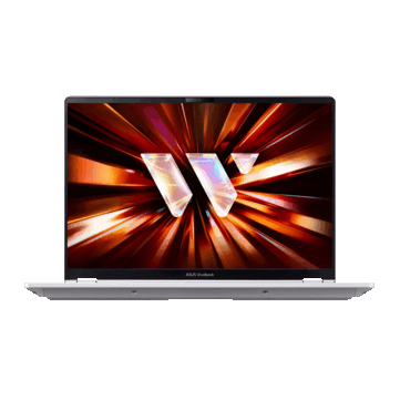 Widok z przodu laptopa Asus Vivobook Pro 14