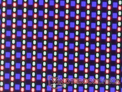 Wyraźne subpiksele OLED