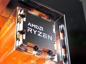 Ryzen 7 9700X ma zegary bazowe i podwyższone na poziomie 3,8 i 5,5 GHz. (Źródło obrazu: AMD)