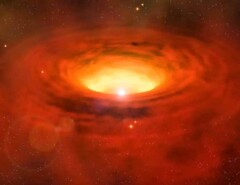 Artystyczny widok gwiazdy WOH G64 (źródło zdjęcia: ESO)