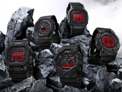 Casio wprowadzi na rynek europejski zegarki Black i Bold Red (na zdjęciu). (Źródło zdjęcia: Casio)