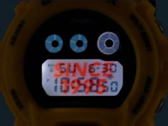 Mówi się, że zegarek Casio będzie wyposażony w białe podświetlenie LED z wyświetlanym tekstem 