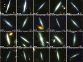 Kolorowe złożone obrazy z Kosmicznego Teleskopu Jamesa Webba przedstawiające galaktyki dyskowe (źródło obrazu: JWST)