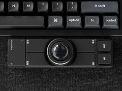 Bezprzewodowa mysz z trackballem Keychron Nape Pro w kolorze czarnym