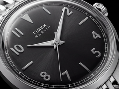 Timex 34 mm Marlin Quartz z czarną tarczą