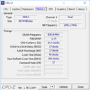 CPU-Z Memory