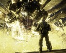 Marcus Fenix walczący z jednym z bossów w Gears of War. (Źródło obrazu: Steam)