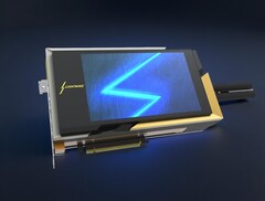 Gamingowy procesor graficzny MSI GeForce RTX 5090 Lightning Z to obecnie najpotężniejsza karta konsumencka na świecie. (Źródło zdjęcia: MSI via VideoCardz, edytowane)