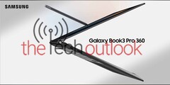 Samsung Galaxy Book 3 Pro 360. (Źródło obrazu: TheTechOutlook)
