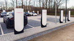 Nowy projekt stacji Supercharger (obraz: Tesla Charging/Twitter)