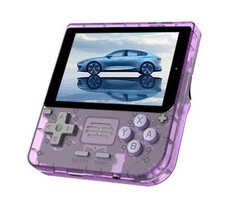 Powkiddy V10 jest dostępny w wielu kolorach, w tym w tym przezroczystym fioletowym wykończeniu. (Źródło zdjęcia: Powkiddy)