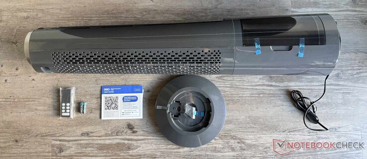 Co znajduje się w zestawie z wentylatorem z mgiełką Dreo TurboCool Mist Fan 765S
