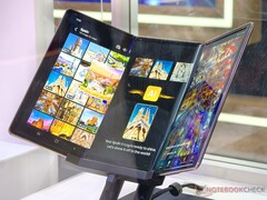 Podwójnie składany tablet Samsunga, potencjalnie nazywany Galaxy G Fold lub Galaxy Z TriFold, ma zostać wprowadzony na rynek w kilku krajach. (Źródło obrazu: Notebookcheck)