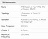 Procesor figuruje w specyfikacji jako Ryzen AI Max+ PRO 495