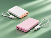 Ładowarka Oppo 33 W Pocket Charge jest dostępna w kolorach jasnoróżowym i khaki.