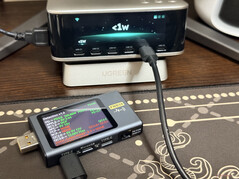 Zrzut ekranu z testu USB-C5