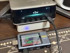 Zrzut ekranu z testu USB-C6