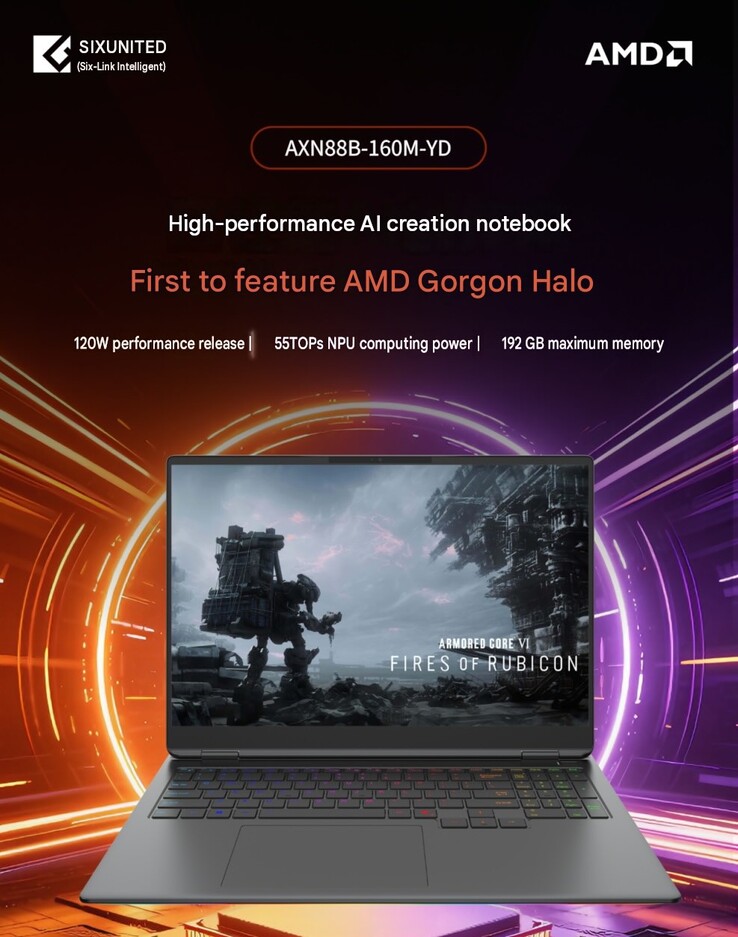 Laptopy wyposażone w procesory AMD Gorgon Helio będą dostępne z aż 192 GB pamięci RAM.