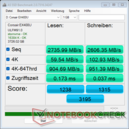 AS SSD - EX400U na Razer Blade 16 Thunderbolt