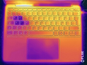 Test naprężeń w temperaturach powierzchniowych (góra)
