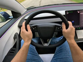 Model 3 Highland testuje poziom hałasu w kabinie (zdjęcie: AutoTopNL)