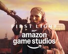 złoczyńca 007 First Light z logo Amazon Game Studios