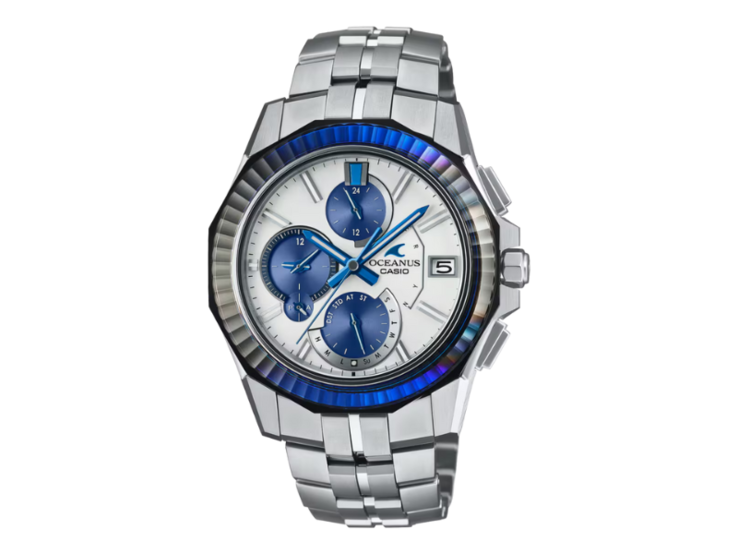 Zegarek Casio Oceanus Manta OCWS6000PB7A. (Źródło zdjęcia: Casio)