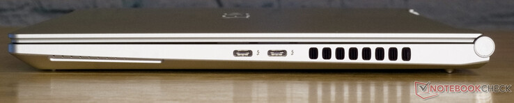 2x USB-C z Thunderbolt 4 i DisplayPortem