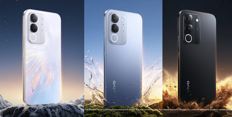 Model Vivo Y600i w kolorach „Baby’s Breath”, „Clear Blue” i „Polar Night”