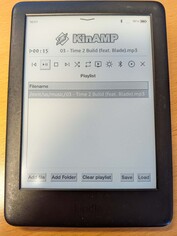 KinAmp to odtwarzacz MP3 dla Państwa Kindle, który może być używany ze słuchawkami bluetooth (Źródło obrazu: Notebookcheck)
