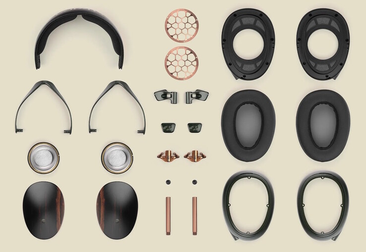 Meze Audio Strada można łatwo zdemontować w celu wymiany zużytych lub uszkodzonych komponentów. (Źródło obrazu: Meze Audio)