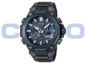 Casio MTG-B2000YBD-2AJF (na zdjęciu) jest odporny na wstrząsy, 200-metrową wodoodporność, ładowanie słoneczne i synchronizację radiową Multi-Band 6. (Źródło zdjęcia: Casio)