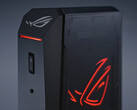 Asus zaprojektował ROG NUC 2025 do użytku w pozycji pionowej, podobnie jak jego poprzednik. (Źródło obrazu: Asus)