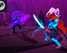 Szybka gra z bossami Furi jest dostępna w najniższej cenie na Steam. Edytowany zrzut ekranu z gry. (Źródło obrazu: Steam)