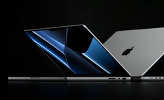 Nadchodząca linia MacBooków Pro będzie wyposażona w układy SoC M4, M4 Pro i M4 Max, które będą konkurować z AMD i Intelem. (Źródło obrazu: Apple)