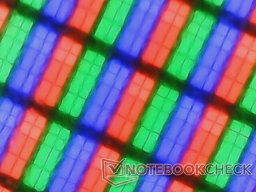 Wyraźny i jednolity układ subpikseli RGB