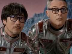 Nicolas Winding Refn i Hideo Kojima w reklamie marki Prada stworzonej przez sztuczną inteligencję