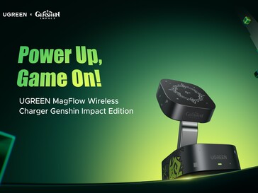Bezprzewodowa ładowarka Ugreen MagFlow Genshin Impact Edition (źródło obrazu: Ugreen PR)