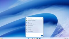 Nowa wyszukiwarka w Windows 11 pokazująca ostatnio używane pliki, aplikacje, ustawienia i działania dostępne bezpośrednio w wynikach.