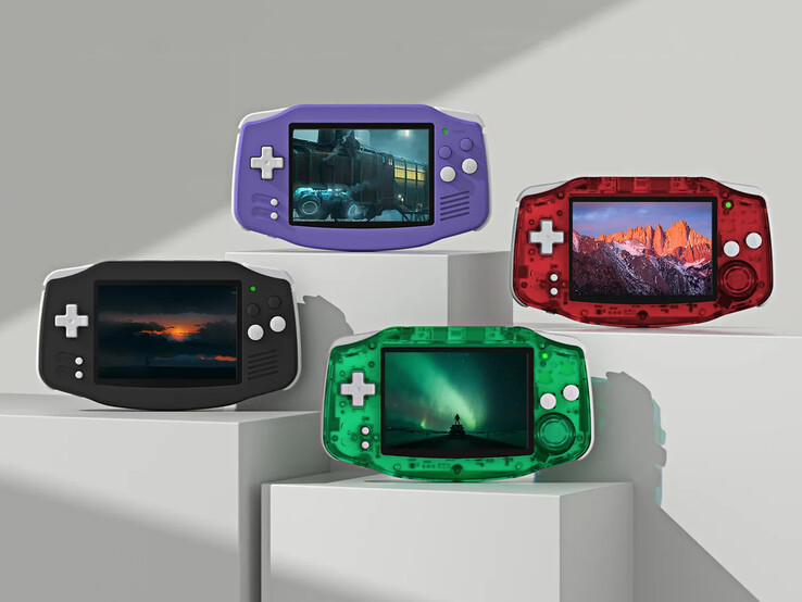 Urządzenie Anbernic RG34XX emuluje również konsolę Game Boy Advance.