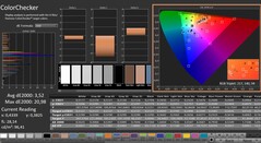 CalMAN: ColorChecker (skalibrowany)