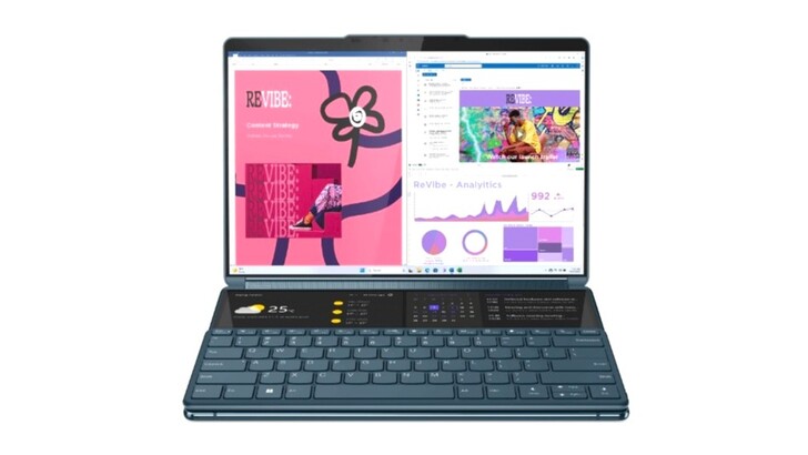 Domniemany Lenovo Yoga Book 9i 9. generacji (zdjęcie za pośrednictwem Evan Blass)