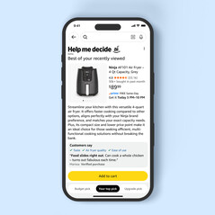 Najlepsza rekomendacja produktu Amazon Help Me Decide AI zawiera tańszą i droższą opcję na dole. (Źródło obrazu: Amazon)