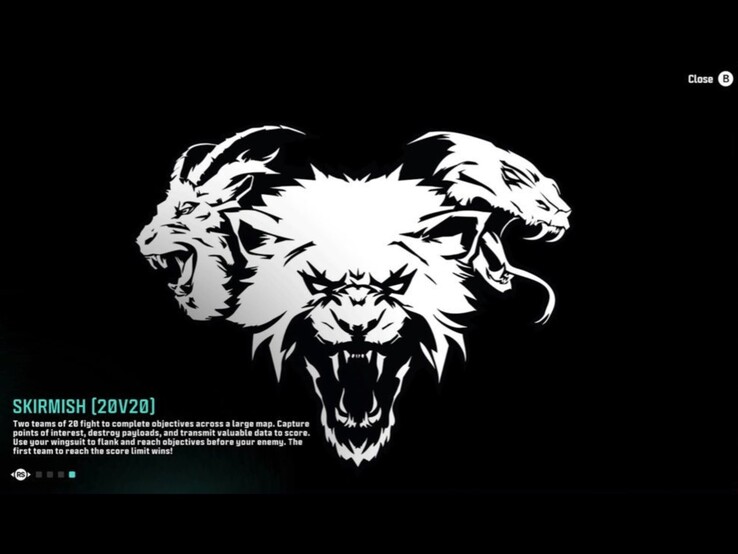 Wyciekł zrzut ekranu z trybu Skirmish z Black Ops 7. (Źródło obrazu: CharlieIntel na XCancel)