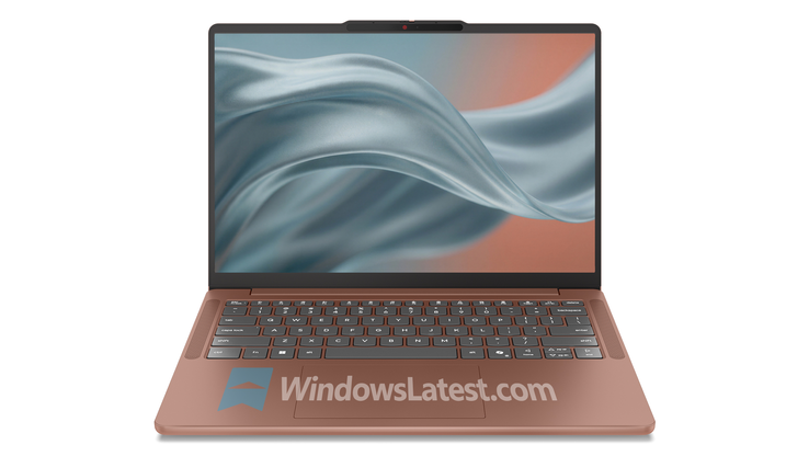 Wyciekło zdjęcie urządzenia Lenovo IdeaPad Vibe w kolorze pomarańczowo-brązowym.
